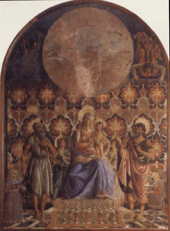 Andrea del Castagno Embrace the Son of the Virgin with Angels China oil painting art